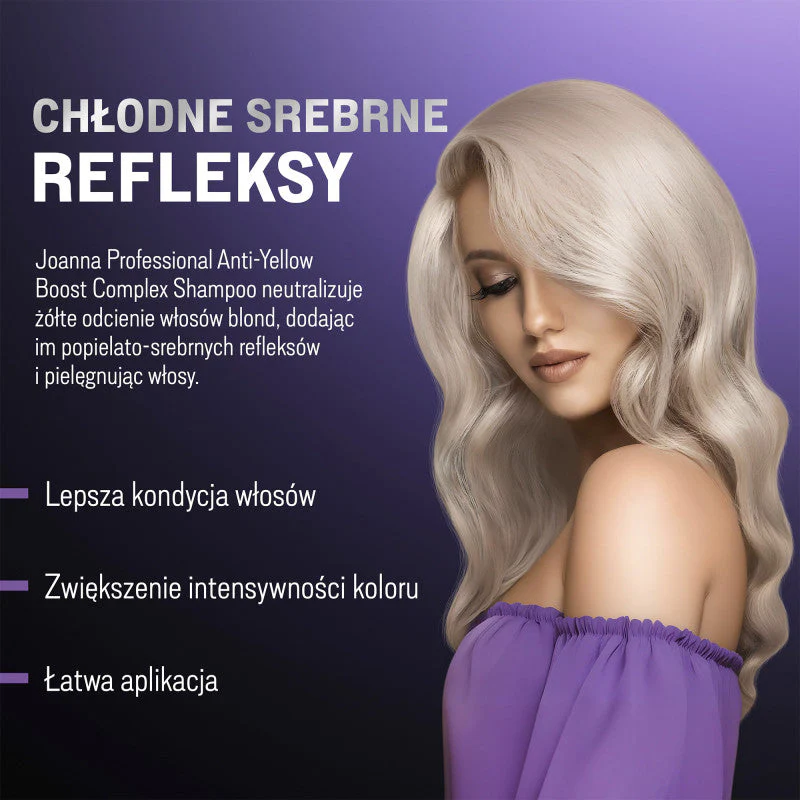 JOANNA PROFESSIONAL COLOR BOOST COMPLEX Szampon rewitalizujący kolor 500 ml - Image 4