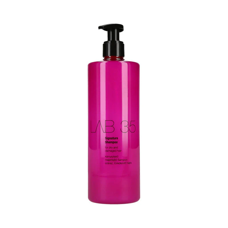 KALLOS LAB 35 Signature szampon do suchych i łamiacych się włosów 500 ml
