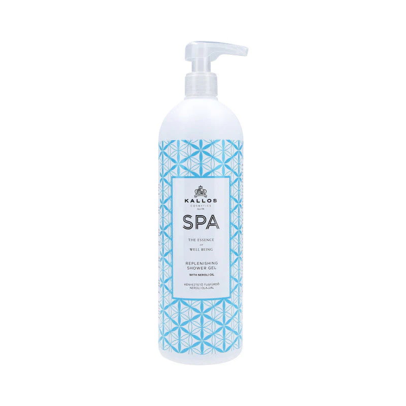 KALLOS SPA Rewitalizujący żel pod prysznic z olejkiem neroli 1000 ml
