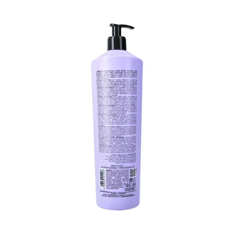 KAYPRO ANTI YELLOW GIGS Fioletowa maska do włosów blond i siwych 1000 ml - Image 2