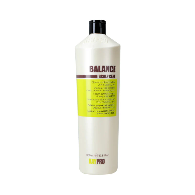 KAYPRO BALANCE Oczyszczający szampon do włosów ze skłonnością do przetłuszczania 1000 ml