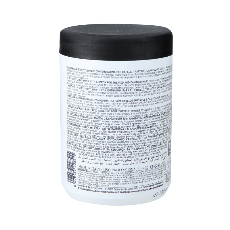 KAYPRO KERATIN Intensywnie regenerująca maska do włosów z keratyną 1000 ml - Image 2