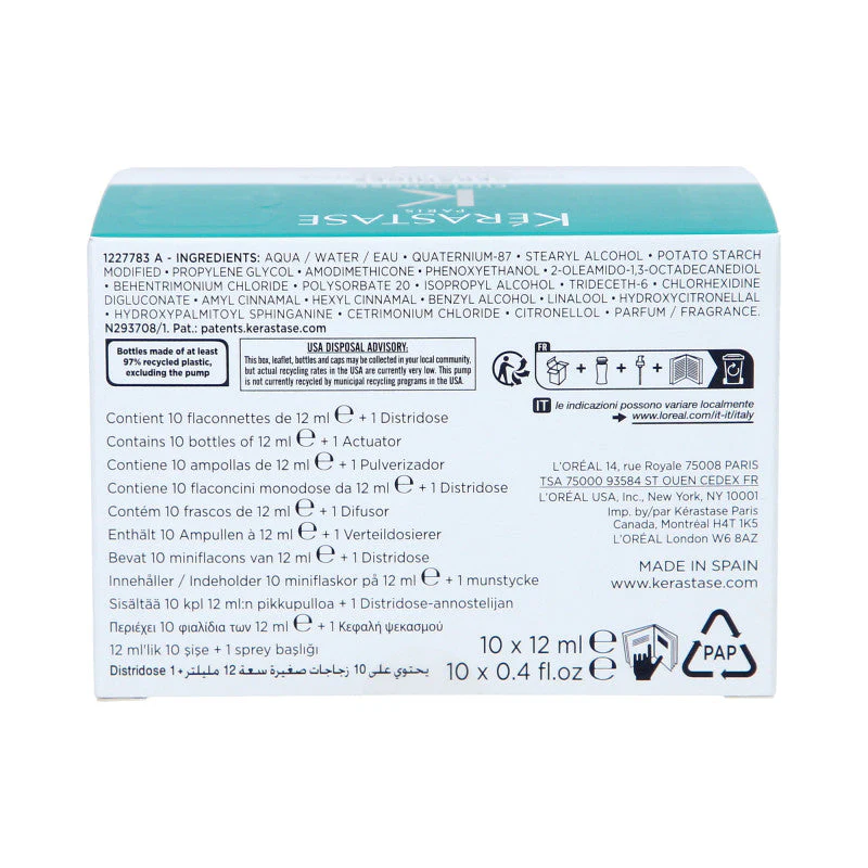 KÉRASTASE FUSIO-DOSE CONCENTRE RESISTANCE CERAMIDES Ampułki do włosów zniszczonych 10 x 12 ml - Image 5