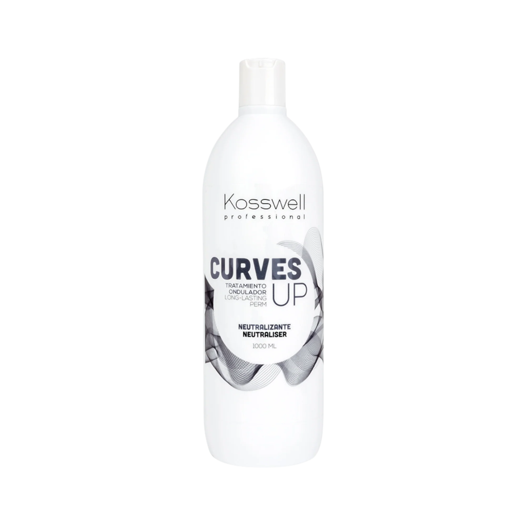 KOSSWELL CURVES UP NEUTRALIZER Utrwalacz do trwałej ondulacji 1000 ml