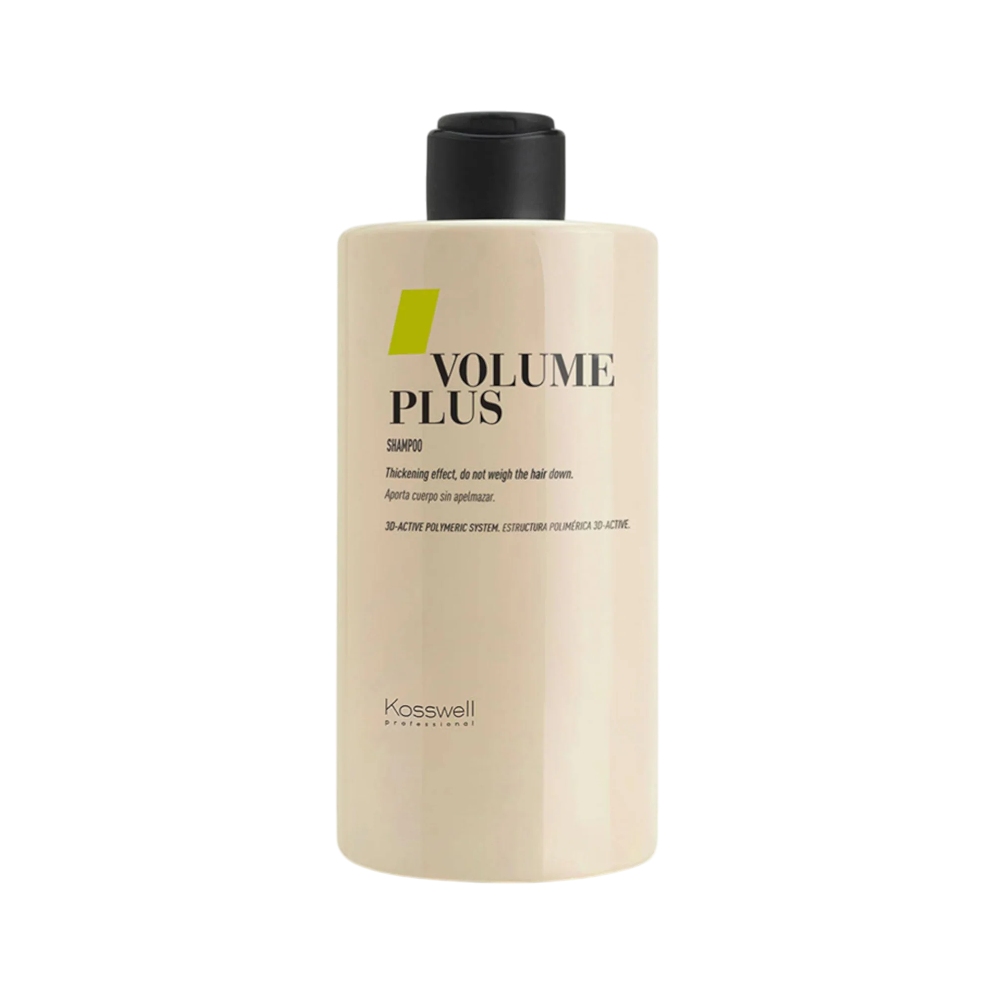 KOSSWELL VOLUME PLUS Szampon do włosów cienkich zwiększający objętość włosów 500 ml