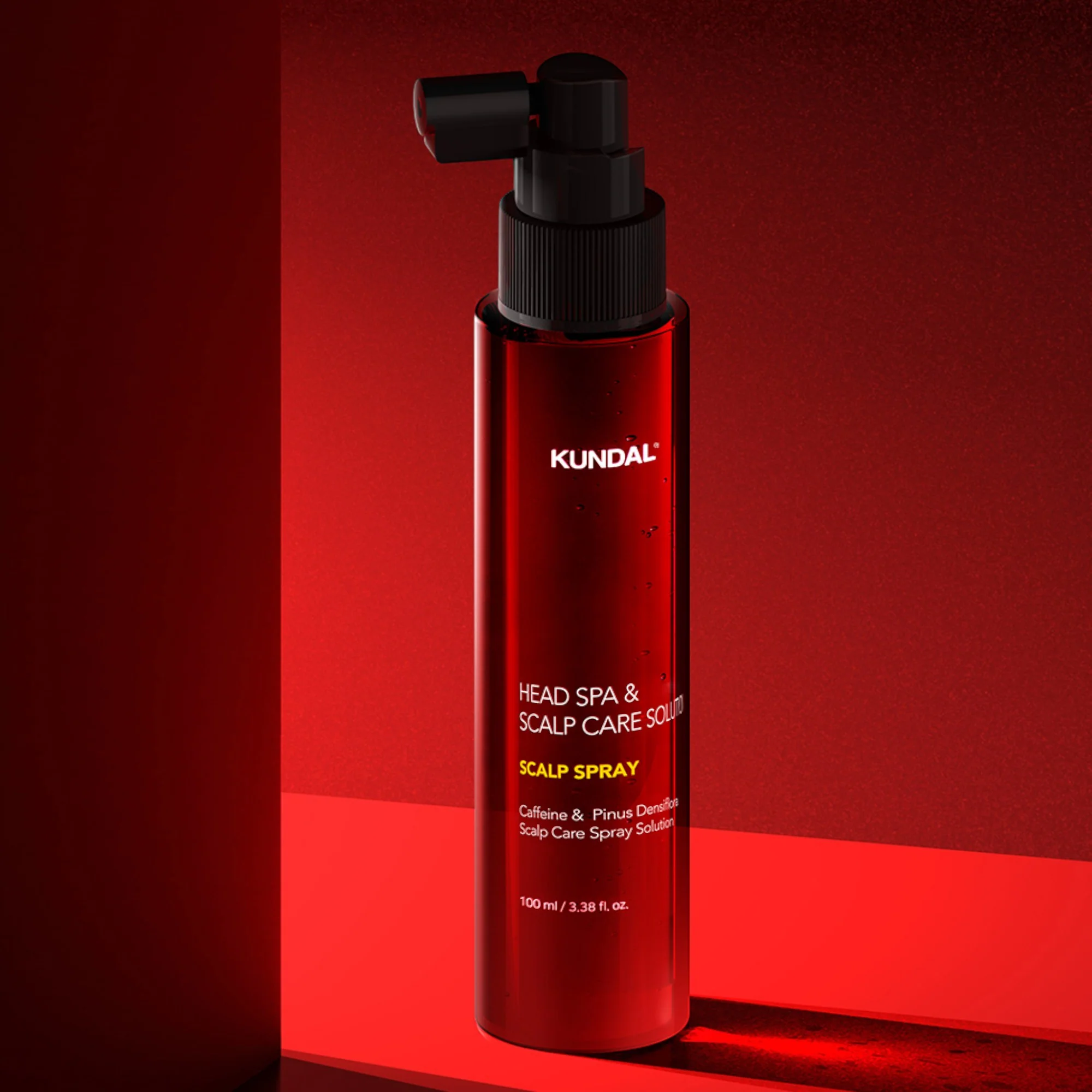 KUNDAL HEAD SPA & SCALP CARE TONIC Wzmacniający tonik z kofeiną do skóry głowy 100 ml - Image 5