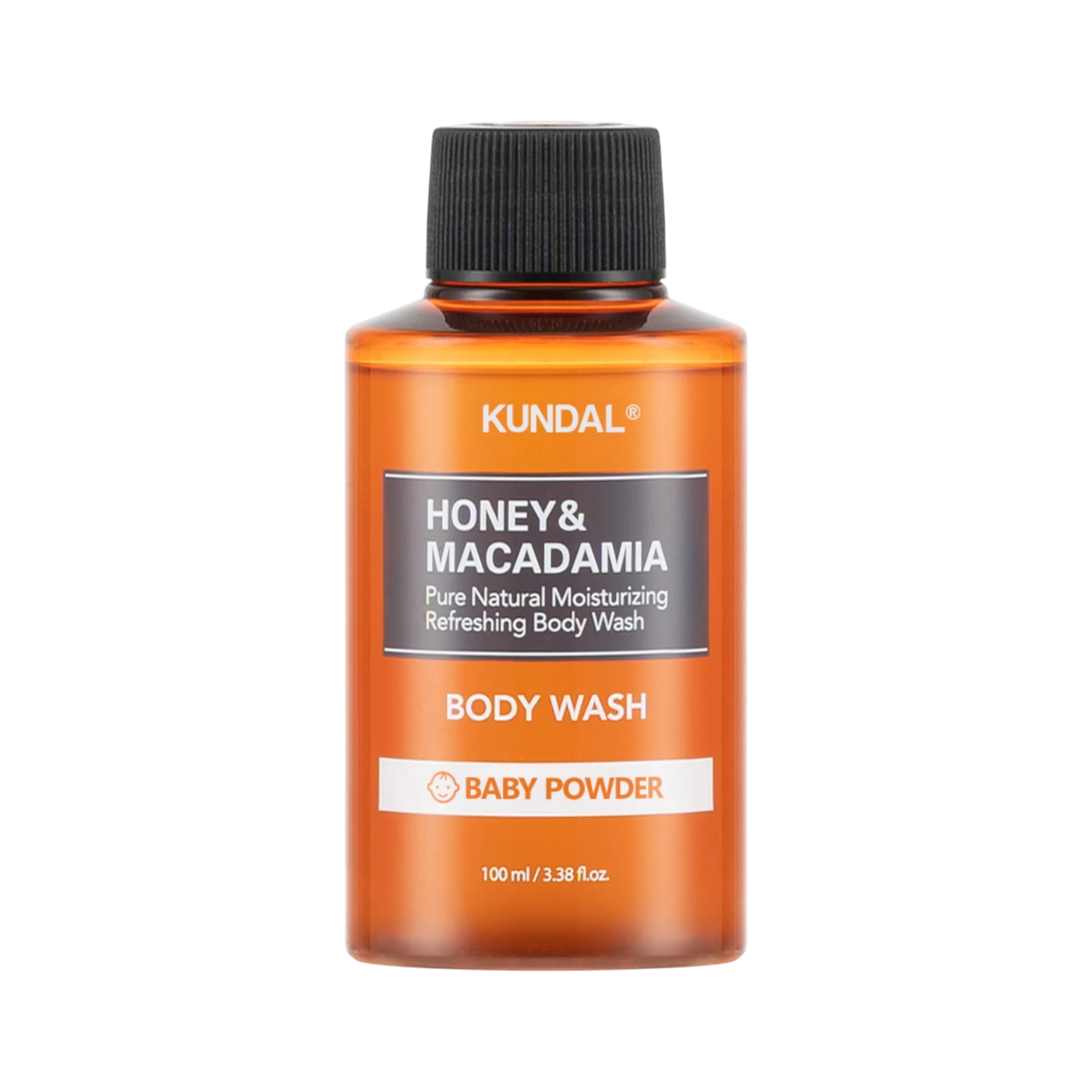 KUNDAL HONEY & MACADAMIA Odświeżający żel do mycia ciała Baby Powder 100 ml