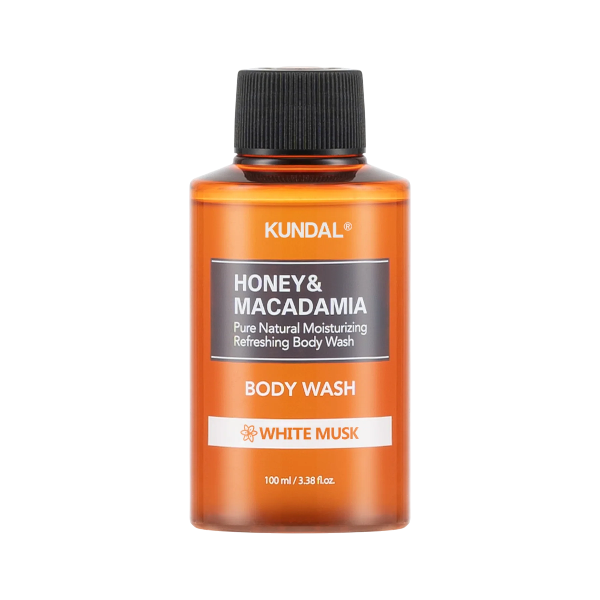 KUNDAL HONEY & MACADAMIA Odświeżający żel do mycia ciała White Musk 100 ml
