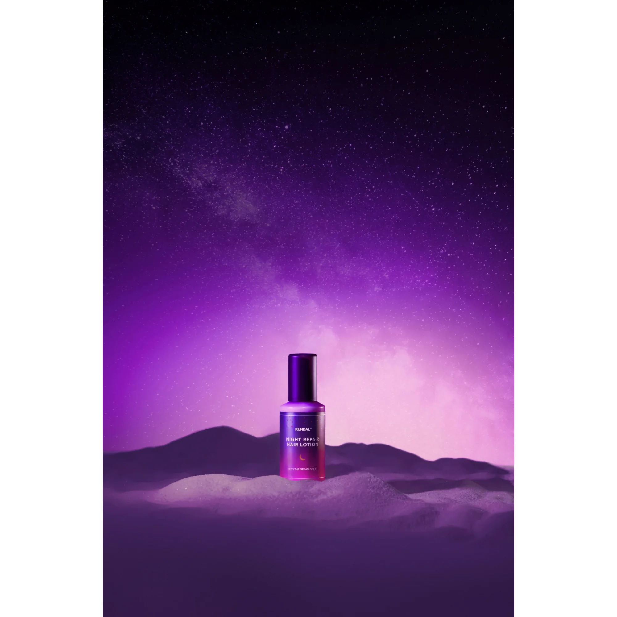 KUNDAL NIGHT REPAIR Lotion do włosów wspierający ich kondycję podczas nocnej regeneracji Into The Dream 100 ml - Image 5
