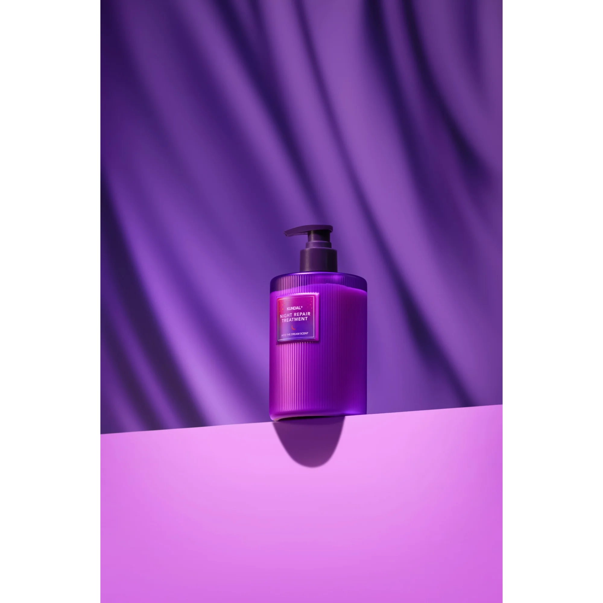 KUNDAL NIGHT REPAIR Odżywka do włosów wspierająca ich kondycję podczas nocnej regeneracji Into The Dream 470 ml - Image 5