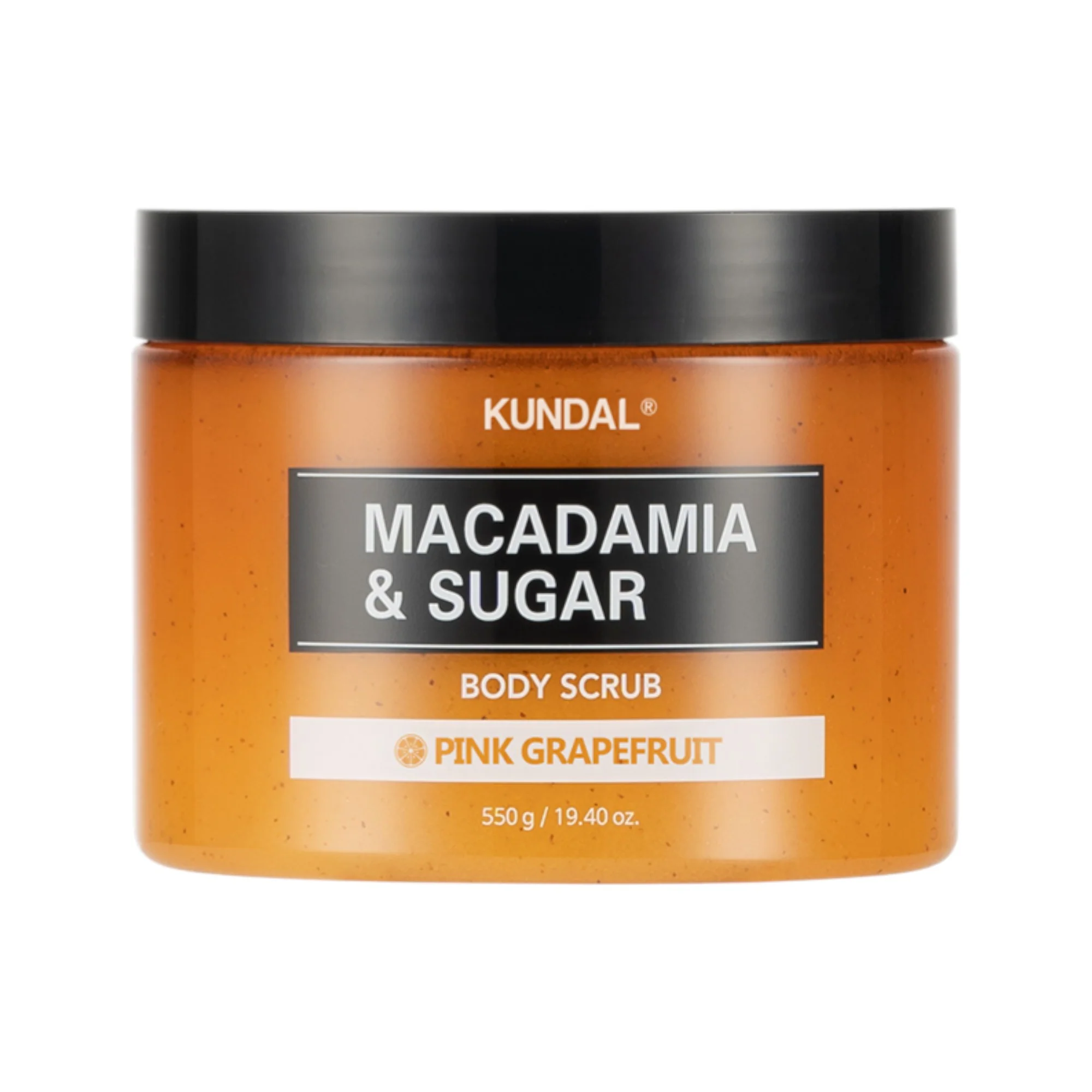 KUNDAL MACADAMIA & SUGAR BODY SCRUB Cukrowy peeling do ciała Pink Grapefruit 550 g
