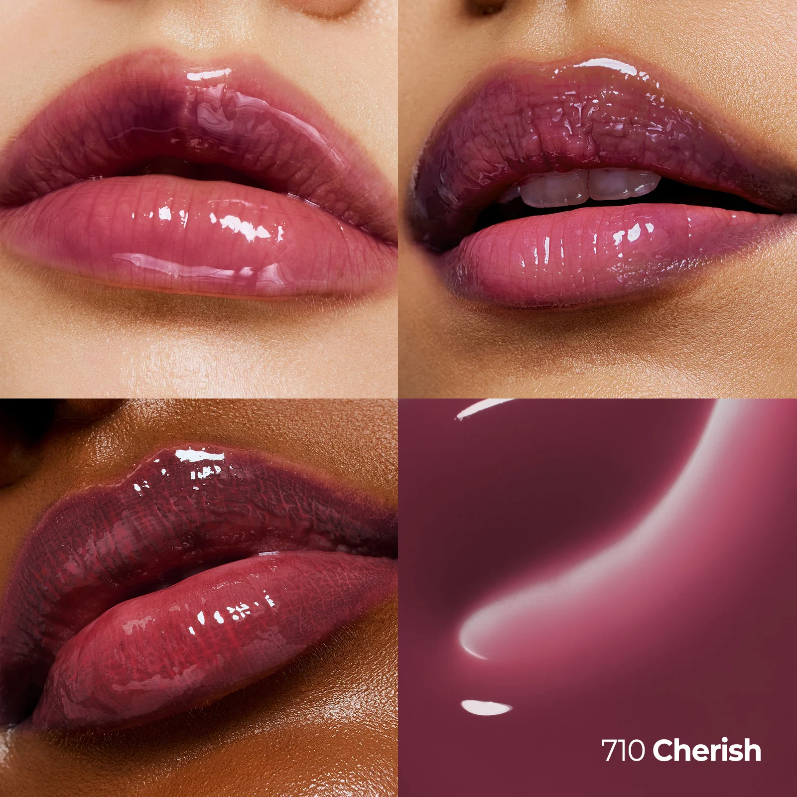 LAKA FRUITY LIP GLOTIONER Pielęgnujący błyszczyk do ust z efektem glossy glow 10 ml - Image 13