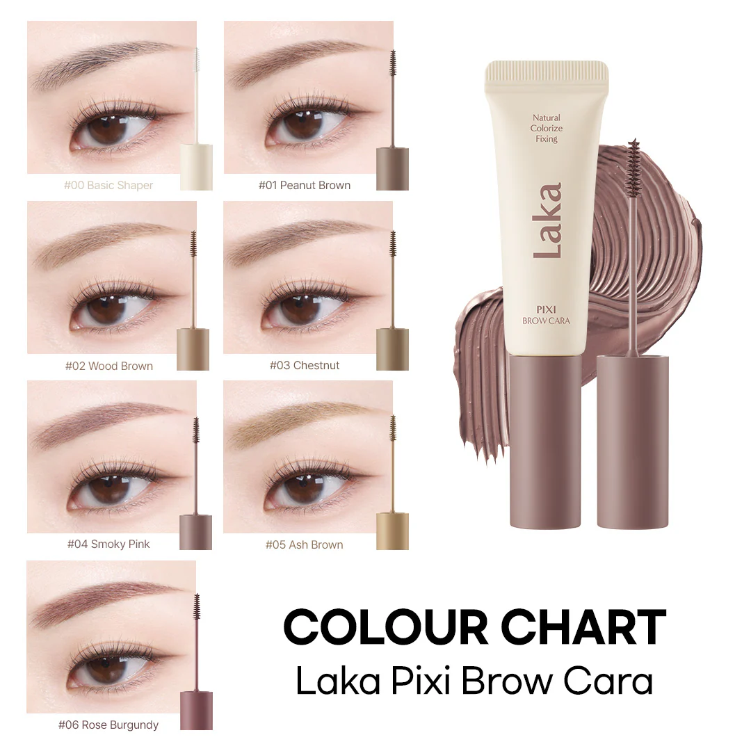 LAKA PIXI BROW CARA Tusz do stylizacji brwi, utrwalający i koloryzujący 8 g - Image 2