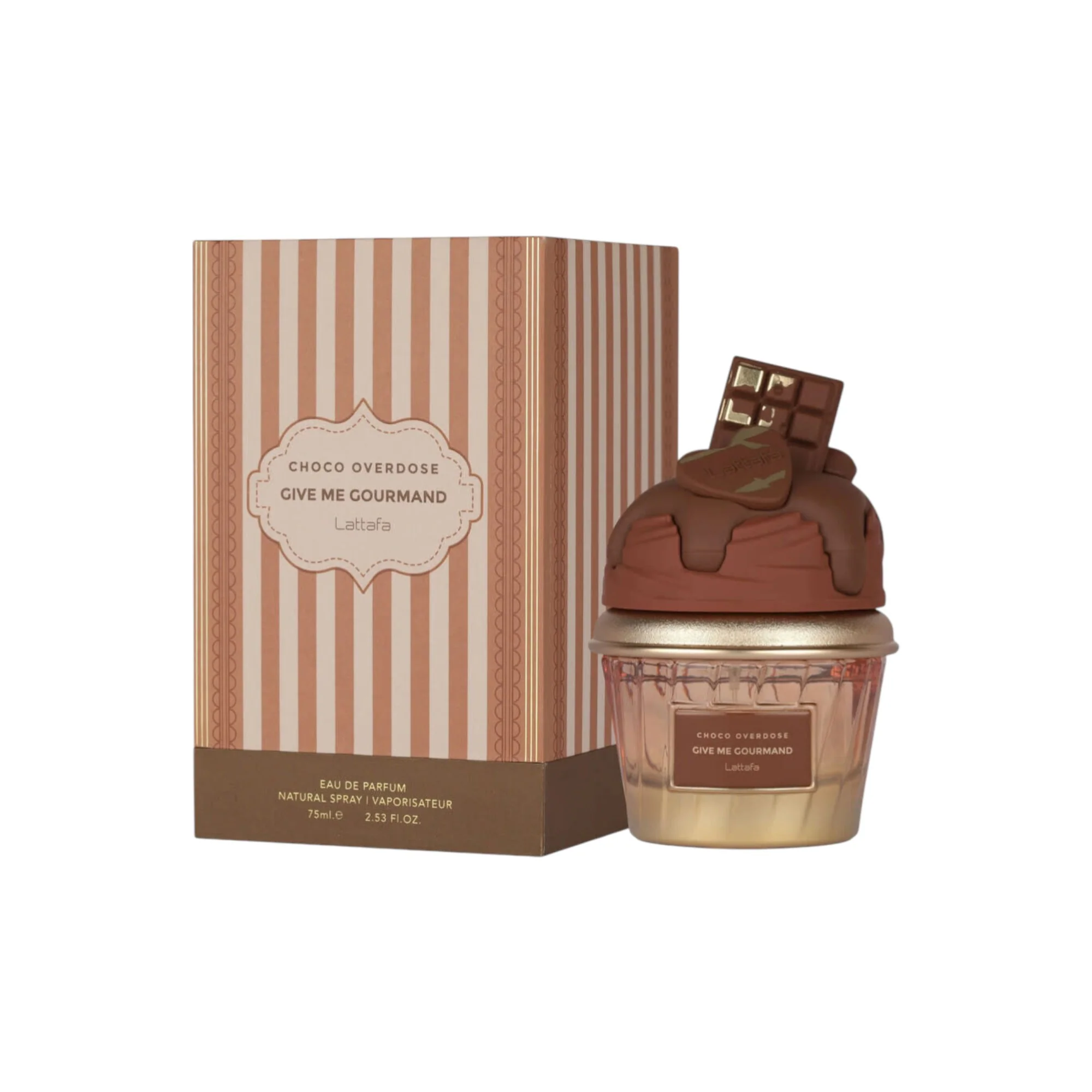 LATTAFA CHOCO OVERDOSE GIVE ME GOURMAND Woda perfumowana dla kobiet 75 ml