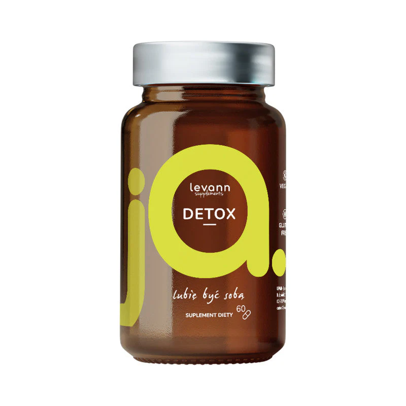 LEVANN “jA” Suplement diety Detox, 60 kapsułek