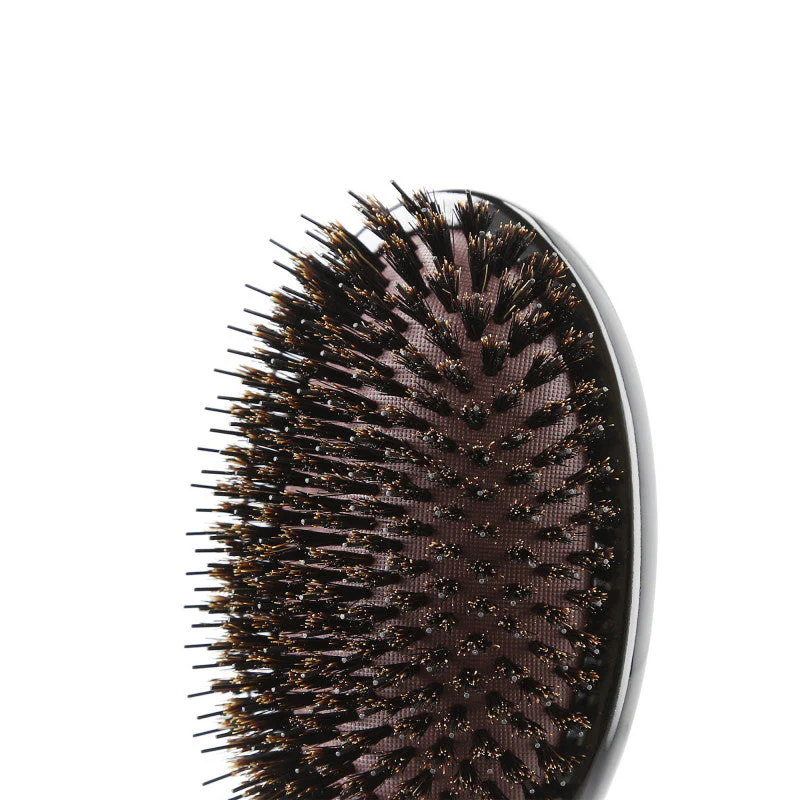 LUSSONI Natural Style Drewniana szczotka do włosów – Oval - Image 4