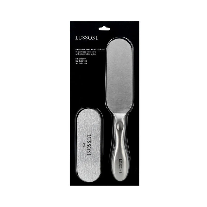 LUSSONI Metalowa baza + 15 nakładek ściernych do stóp - Image 2