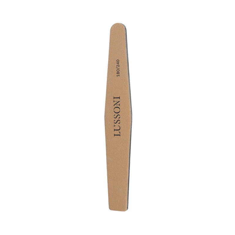 LUSSONI Pilnik do paznokci PREMIUM, Trapez, 180/240, 50 szt.