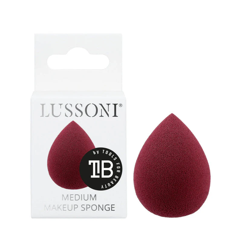 LUSSONI Gąbka do makijażu, Raindrop, Medium