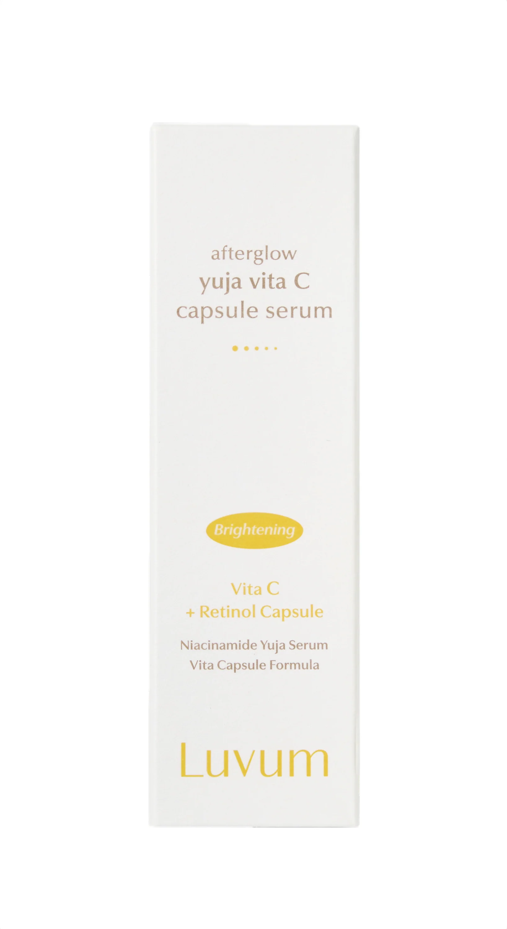 LUVUM AFTERGLOW YUJA VITA C Serum z kapsułkami z witaminą C i retinolem 30 ml - Image 2