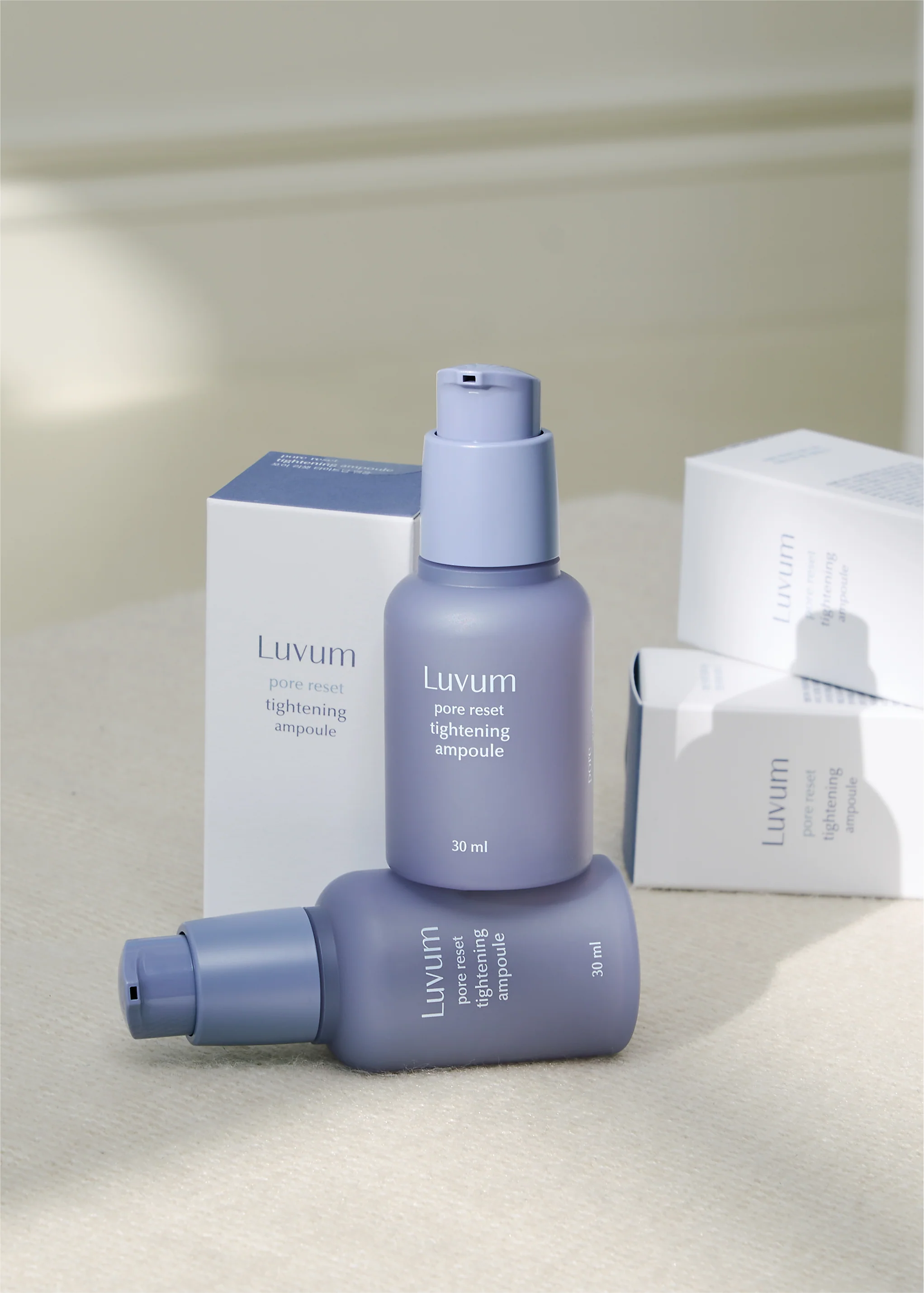 LUVUM PORE RESET TIGHTENING AMPOULE Serum zwężające pory i regulujące wydzielanie sebum 30 ml - Image 4