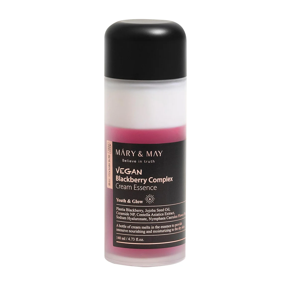 MARY & MAY VEGAN BLACKBERRY COMPLEX ESSENCE Antyoksydacyjna esencja do twarzy 140 ml