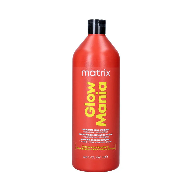 MATRIX TOTAL RESULTS GLOW MANIA Nabłyszczający szampon do włosów farbowanych 1000 ml