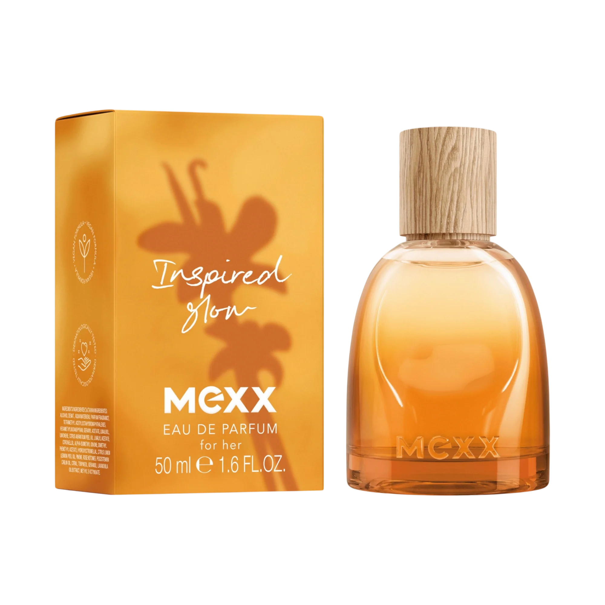 MEXX INSPIRED GLOW FOR HER Woda perfumowana damska 50 ml