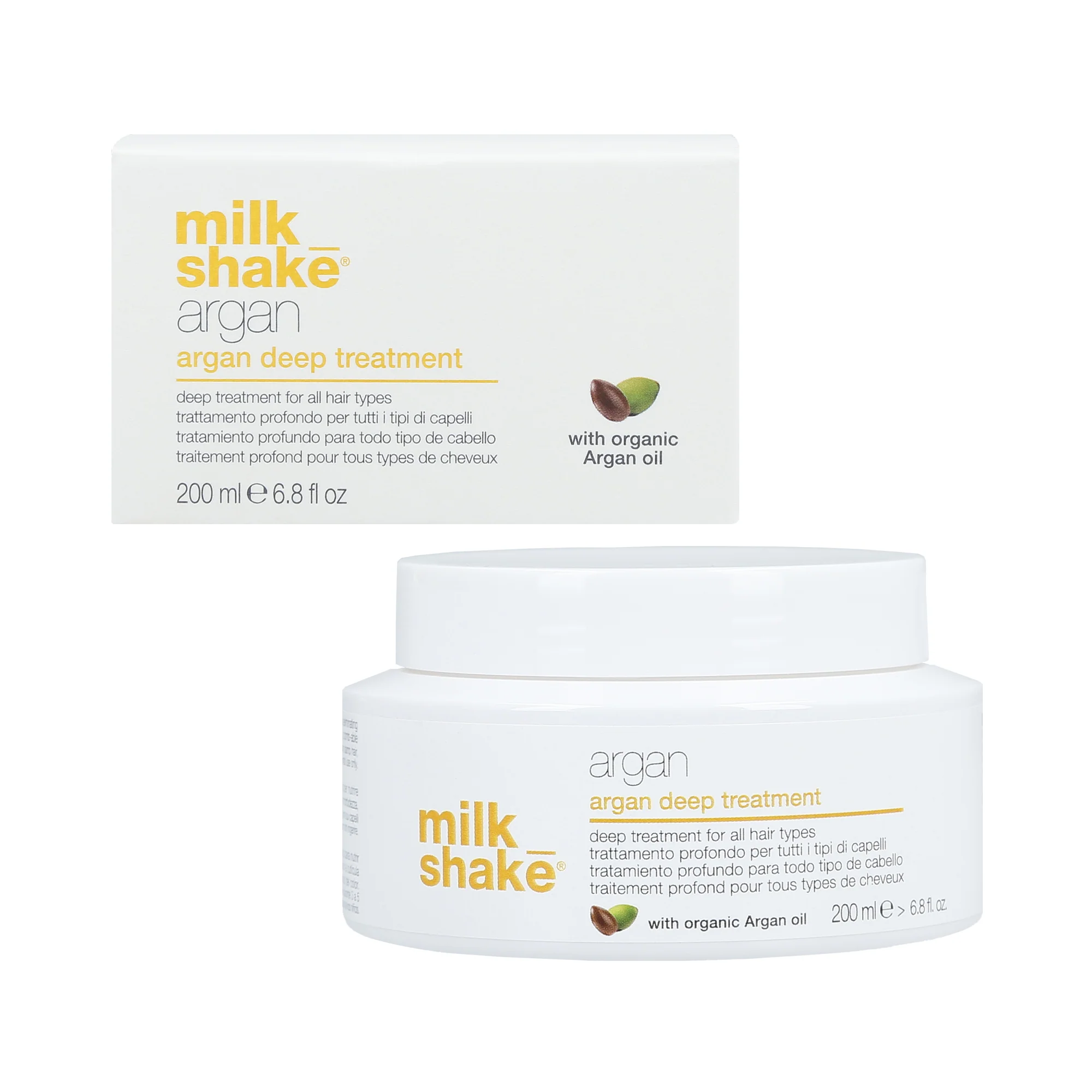 MILK SHAKE ARGAN DEEP TREATMENT Maska do włosów z olejkiem arganowym 200 ml