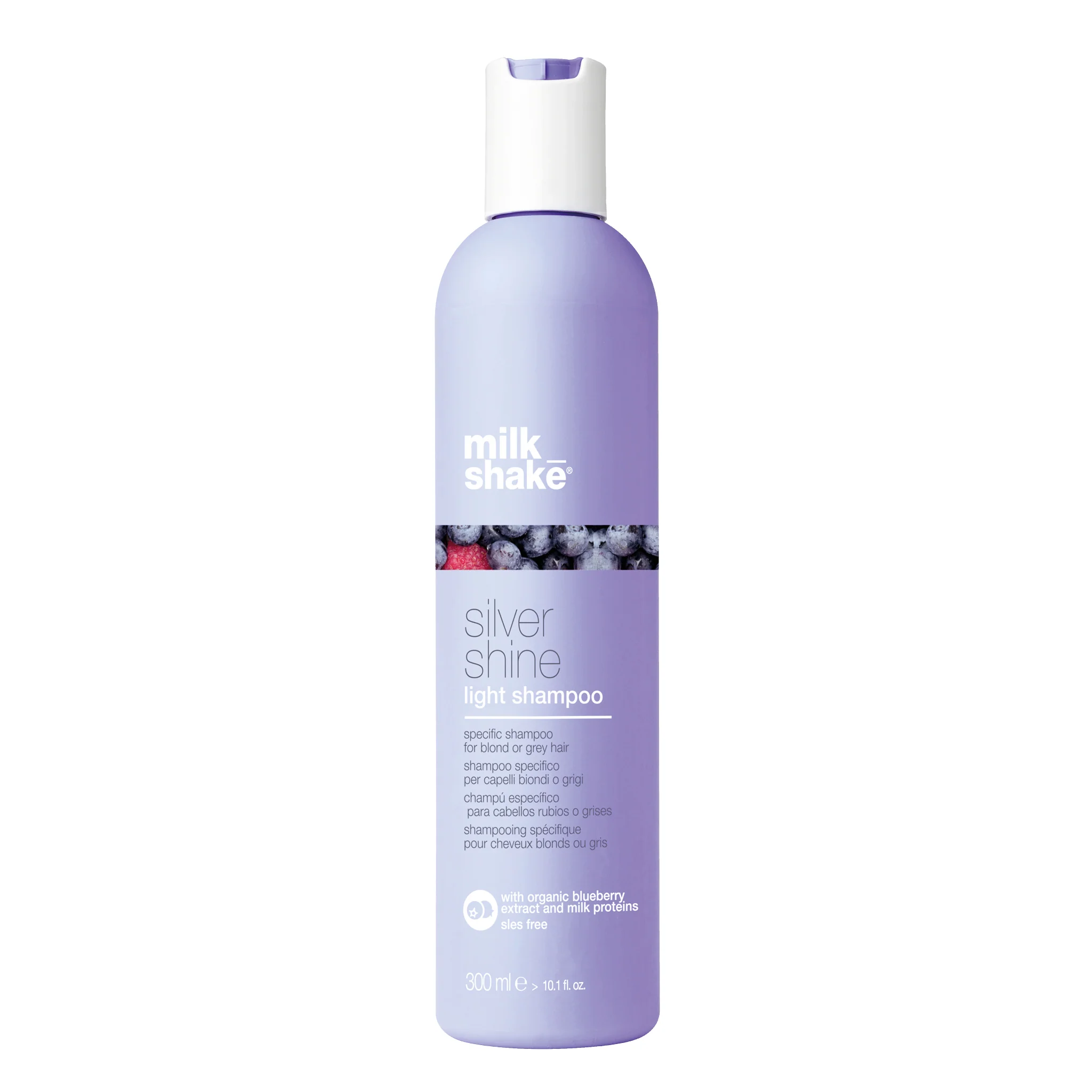 MILK SHAKE SILVER SHINE Szampon do siwych włosów redukujący żółte refleksy 300 ml