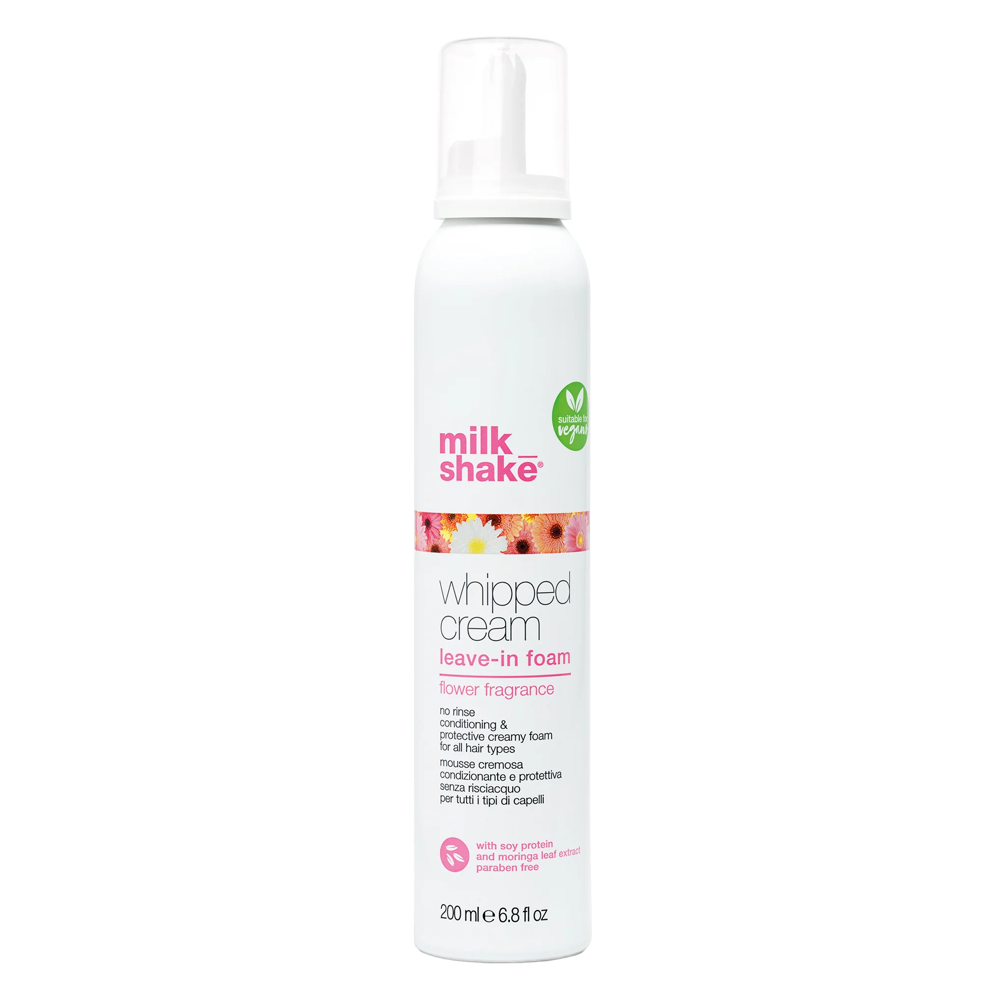 MILK SHAKE WHIPPED CREAM FLOWER Odżywka w piance do każdego rodzaju włosów 200 ml