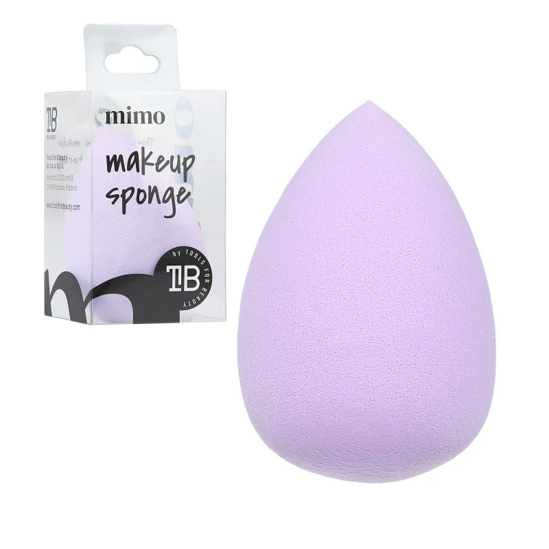 MIMO Gąbka do makijażu, Raindrop, Fioletowa