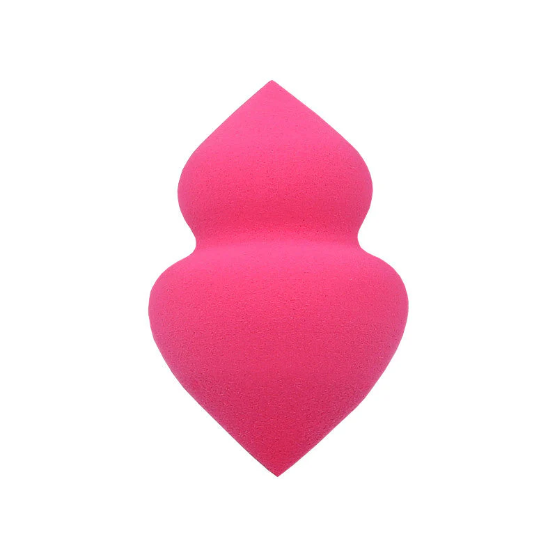 MIMO Gąbka do makijażu z dwoma precyzyjnymi końcówkami, Różowa - Image 3