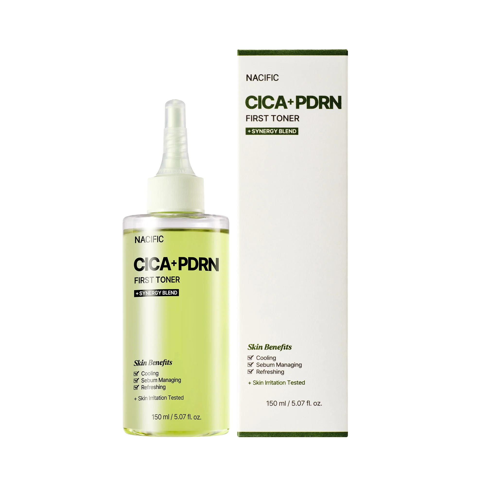NACIFIC CICA PDRN FIRST TONER Kojąco-odświeżający tonik do twarzy 150 ml