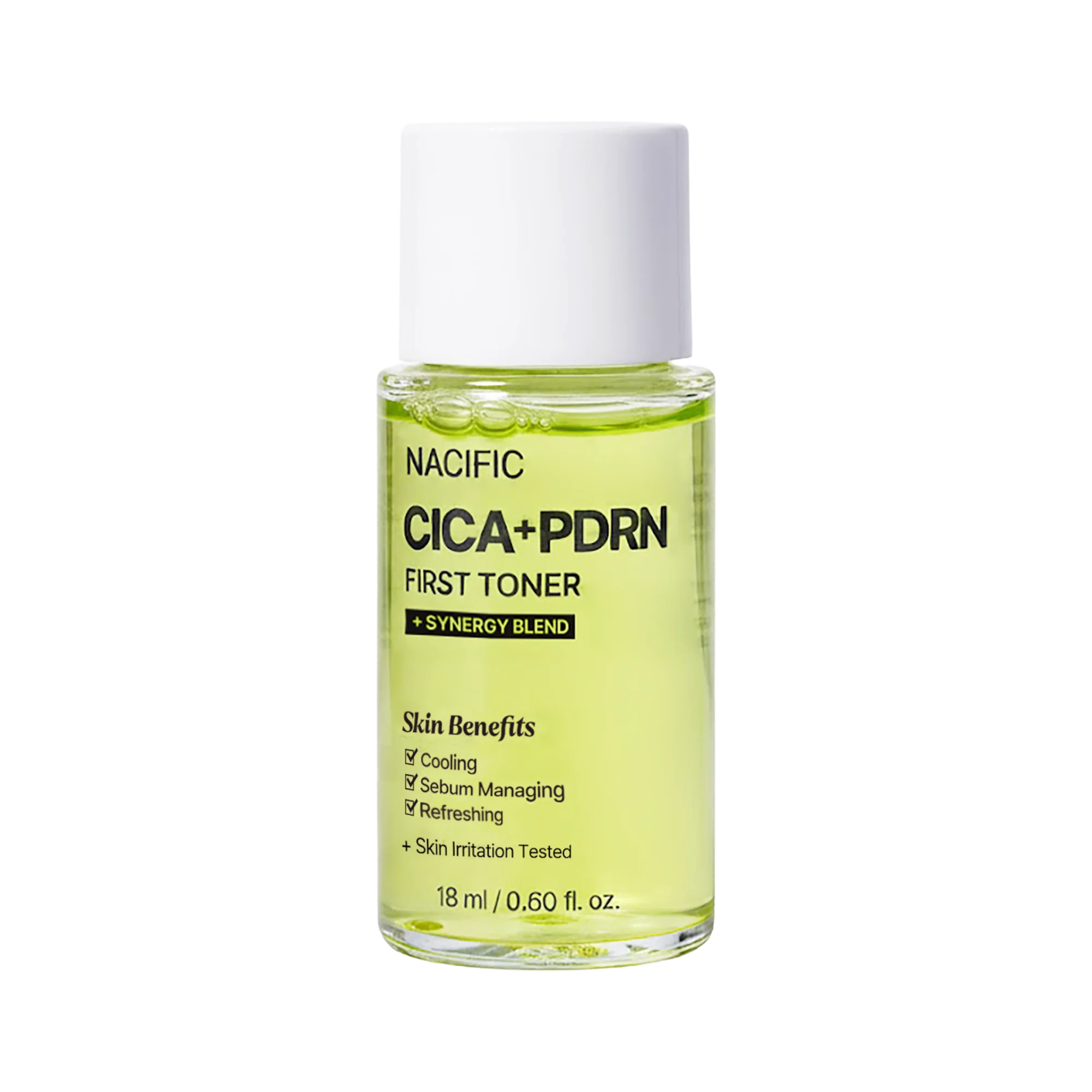 NACIFIC CICA PDRN FIRST TONER Kojąco-odświeżający tonik do twarzy 18 ml
