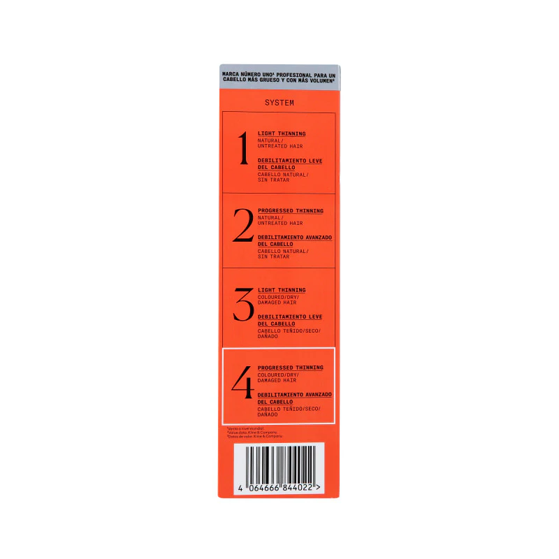 NIOXIN PRO CLINICAL 4 Trzystopniowy zestaw do włosów farbowanych z postępującym przerzedzeniem 2 x 150 ml + 40 ml - Image 3