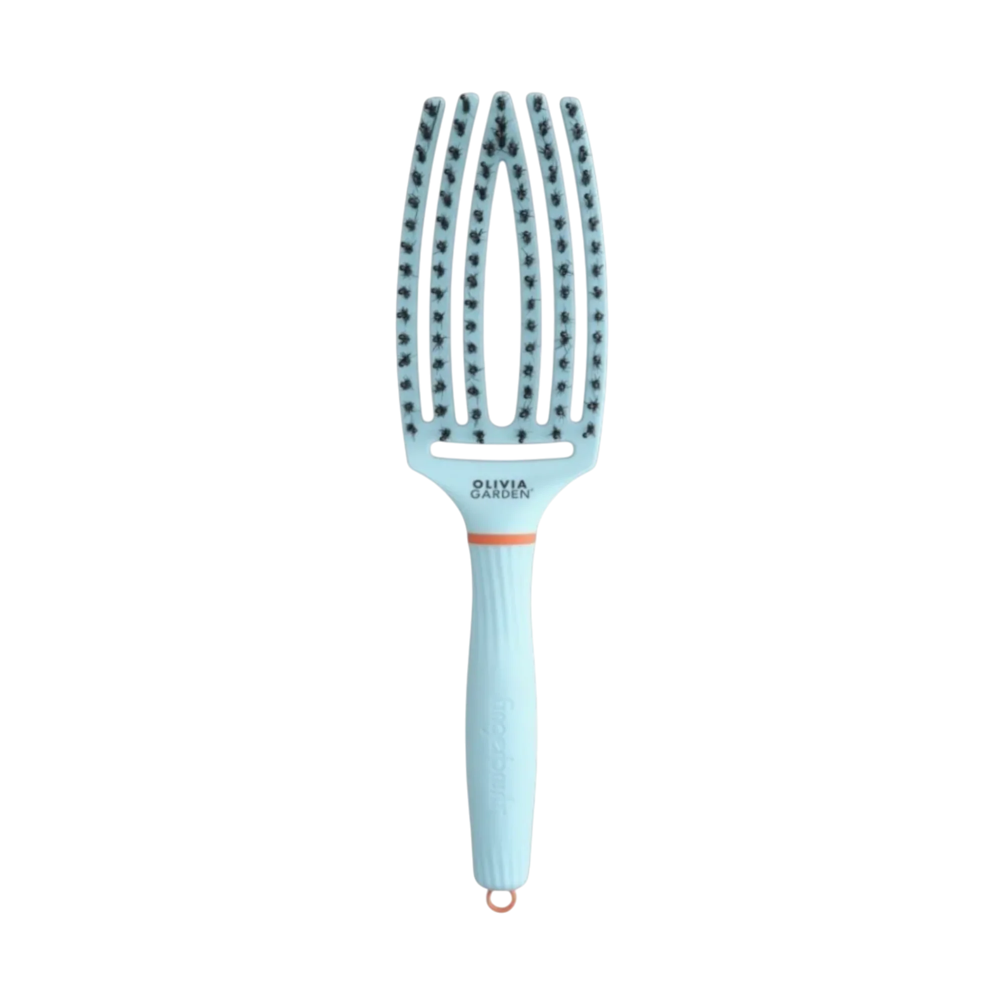 OLIVIA GARDEN FINGERBRUSH COMBO MEDIUM INNER CHILD Szczotka do rozczesywania włosów – Edycja limitowana Bubble Blue