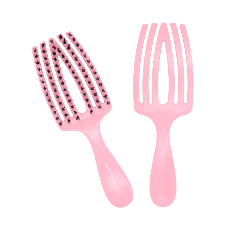 OLIVIA GARDEN FINGERBRUSH MINI CARE KIDS Szczotka do włosów dla dzieci Pink