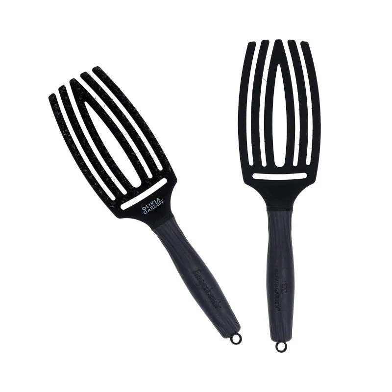 OLIVIA GARDEN FINGERBRUSH Szczotka do włosów Full Black M