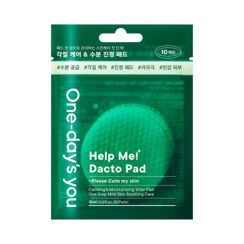 ONE-DAY’S YOU HELP ME Nawilżające płatki tonizujące 18 ml (10 szt.)
