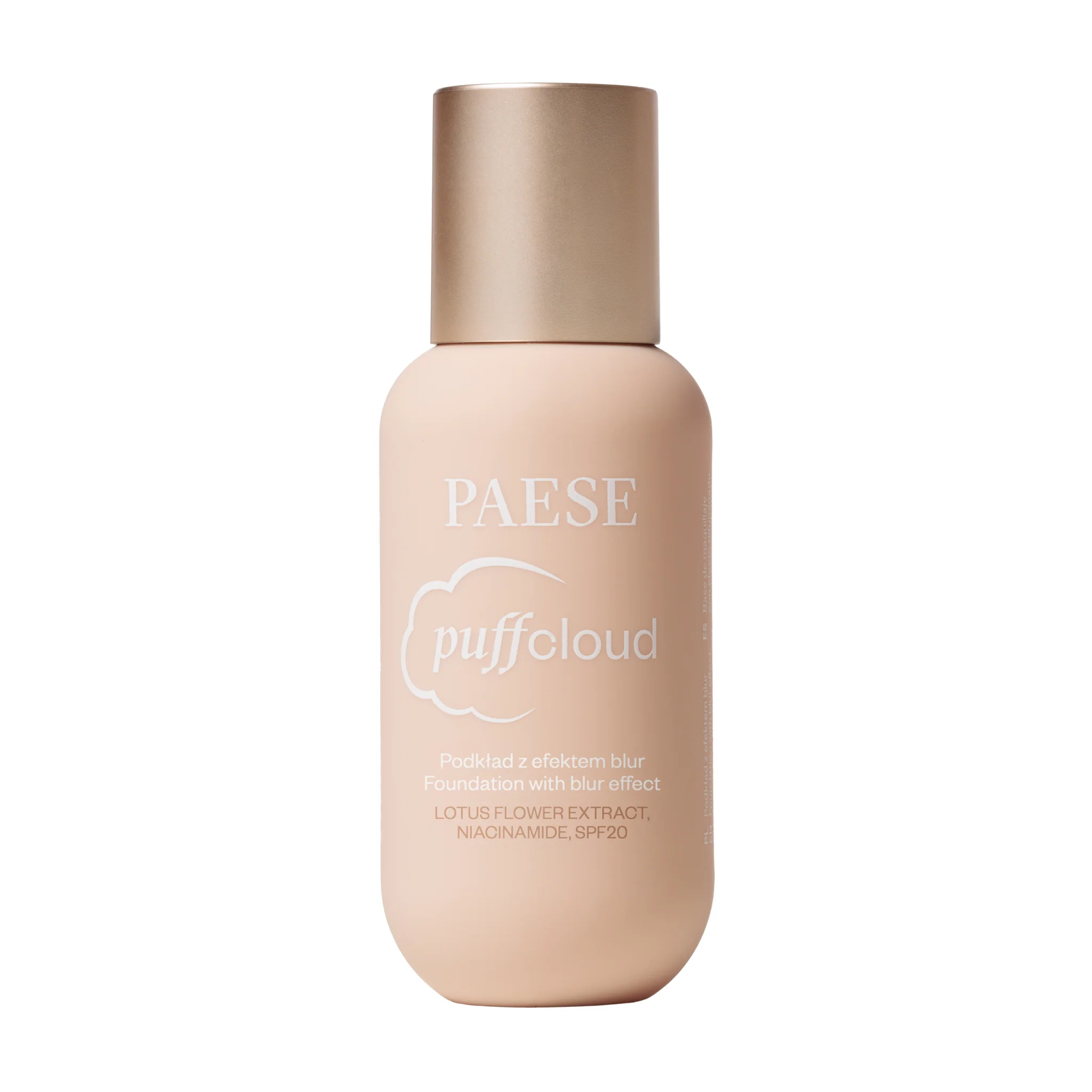 PAESE PUFF CLOUD Satynowy podkład z efektem blur 37 ml - Image 4