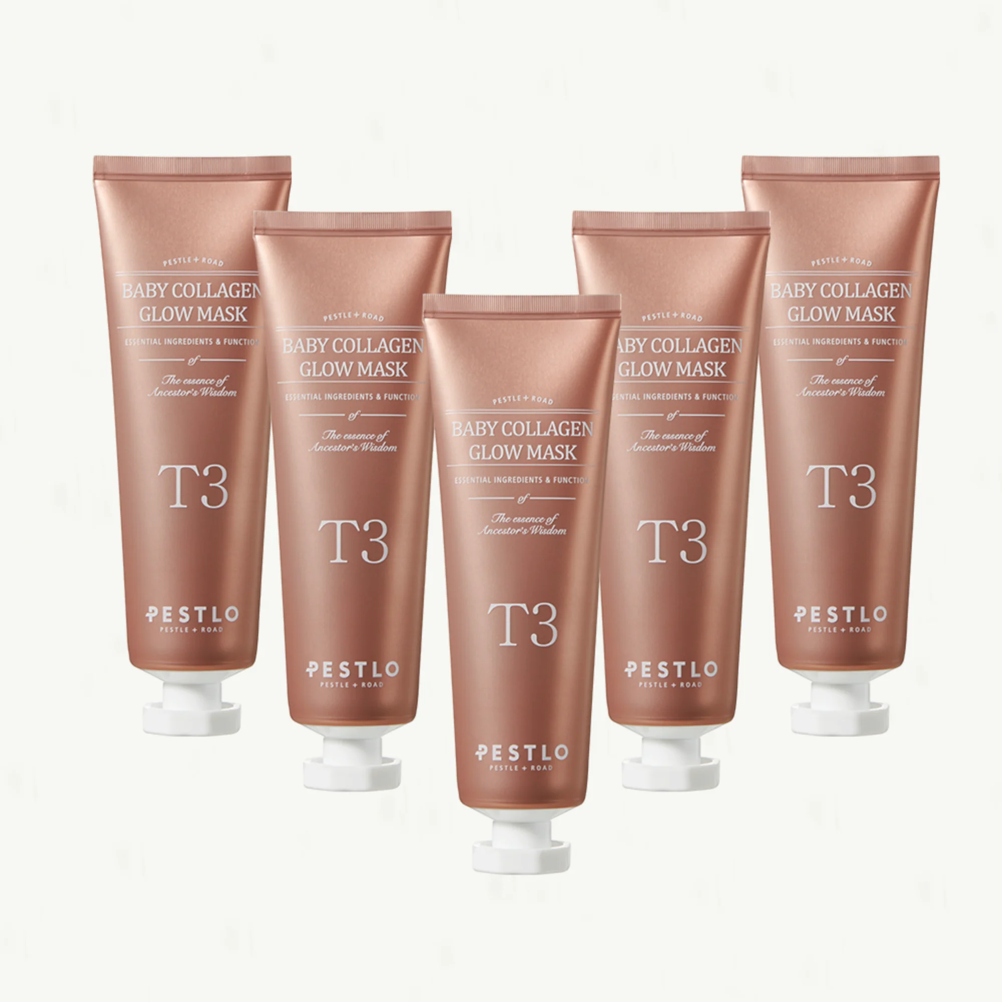 PESTLO T3 BABY COLLAGEN GLOW MASK Maska kolagenowa peel-off z efektem glow 70 ml - Image 5