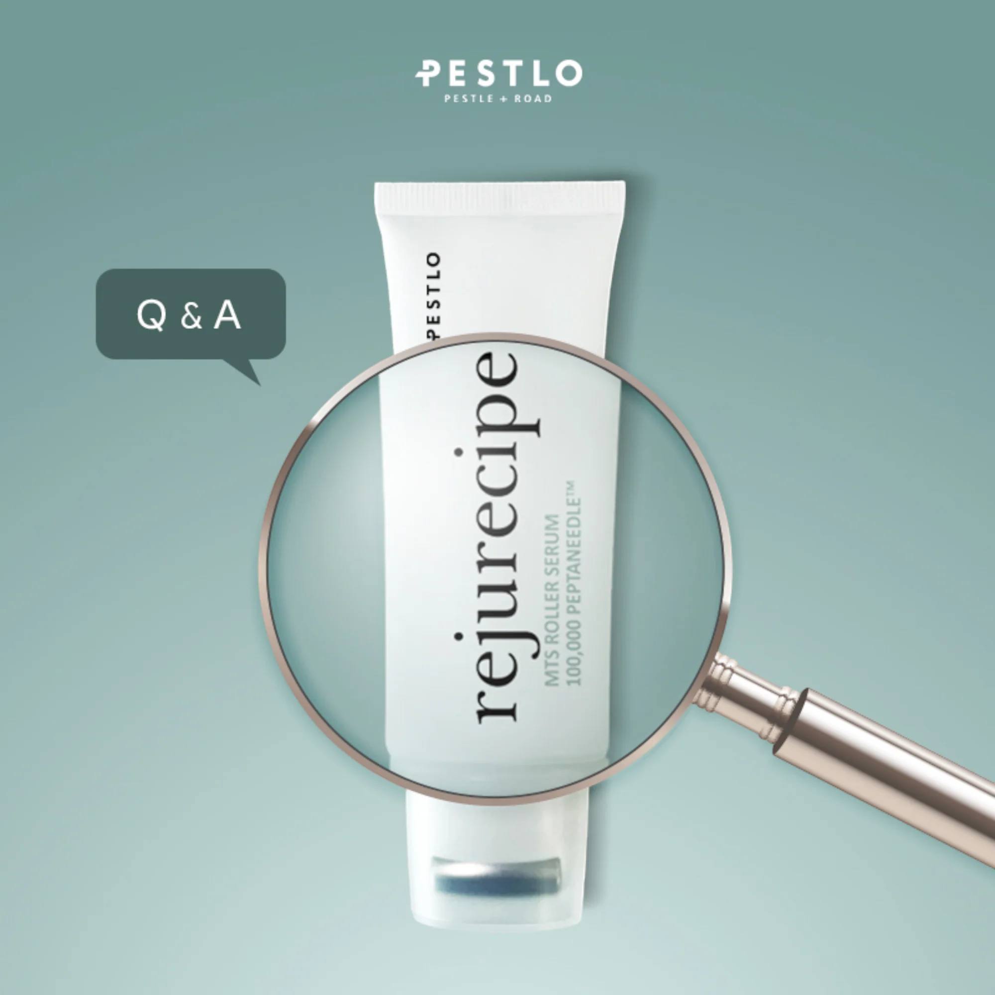 PESTLO REJURECIPE MTS ROLLER Serum z PEPTANEEDLE™ i aplikatorem typu roller 50 ml - Image 5