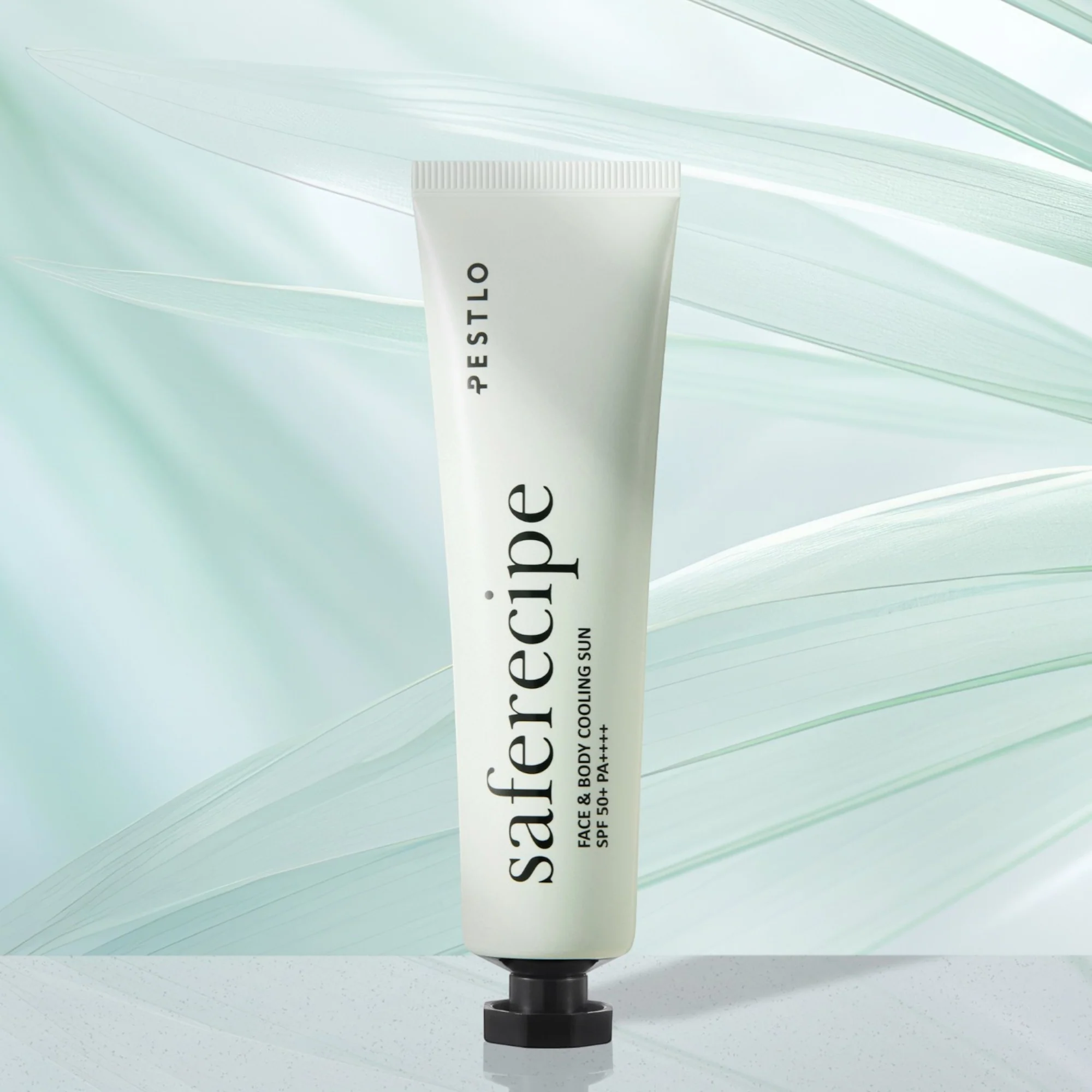 PESTLO SAFERECIPE FACE & BODY COOLING SUN Krem przeciwsłoneczny do twarzy i ciała z efektem chłodzenia SPF50+ PA++++ 100 ml - Image 2