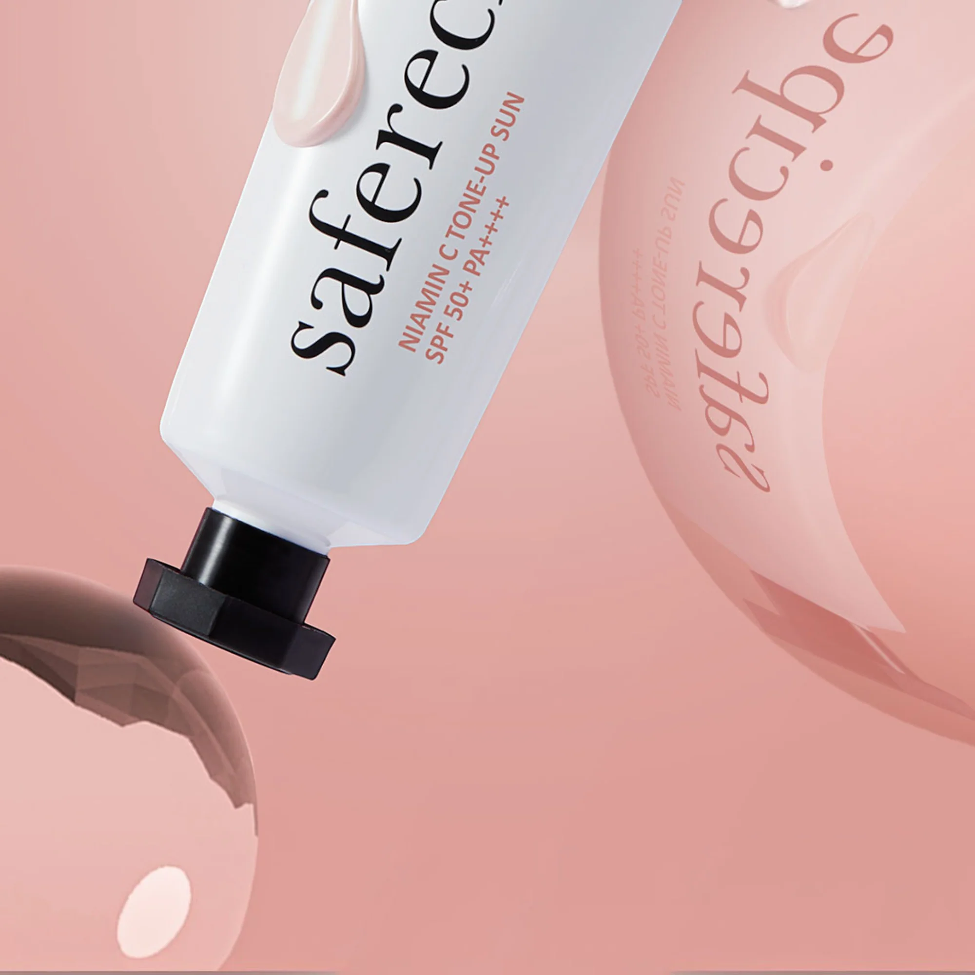 PESTLO SAFERECIPE NIAMIN C TONE UP SUN Tonujący krem przeciwsłoneczny SPF50+ PA++++ 50 ml - Image 2