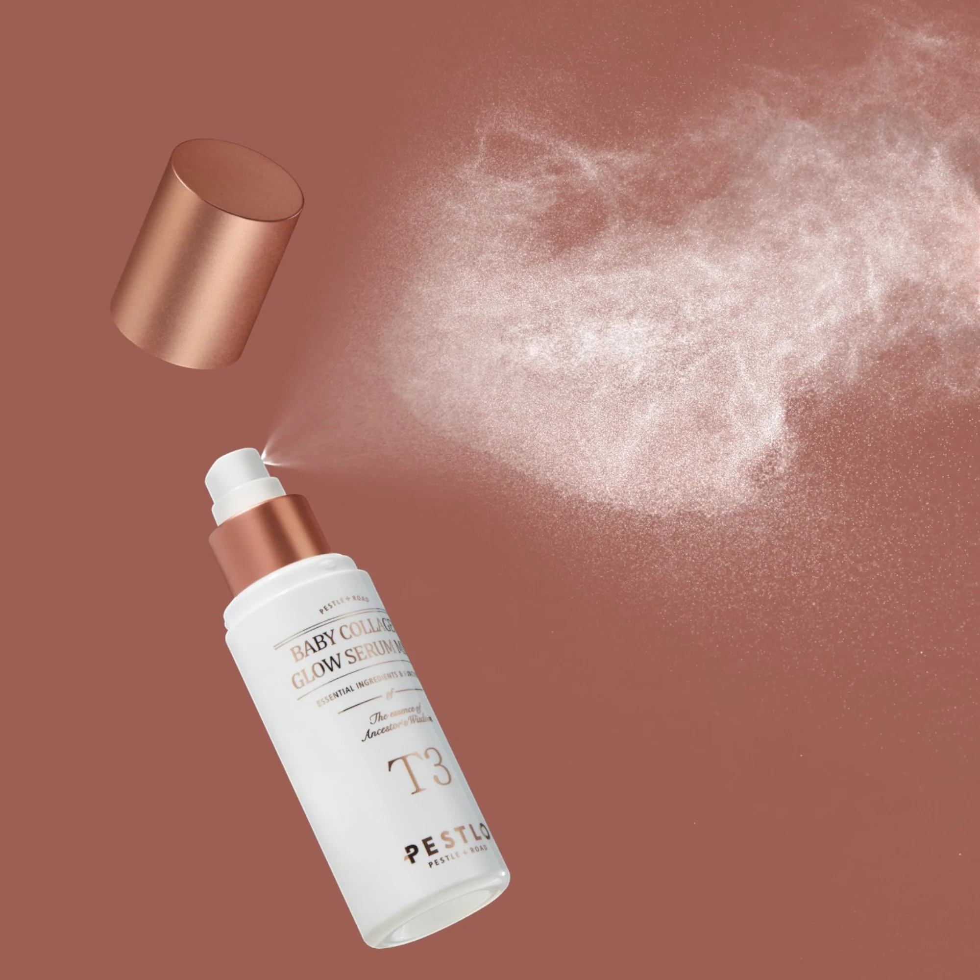 PESTLO T3 BABY COLLAGEN GLOW Kolagenowa mgiełka-serum z efektem glow 50 ml - Image 4