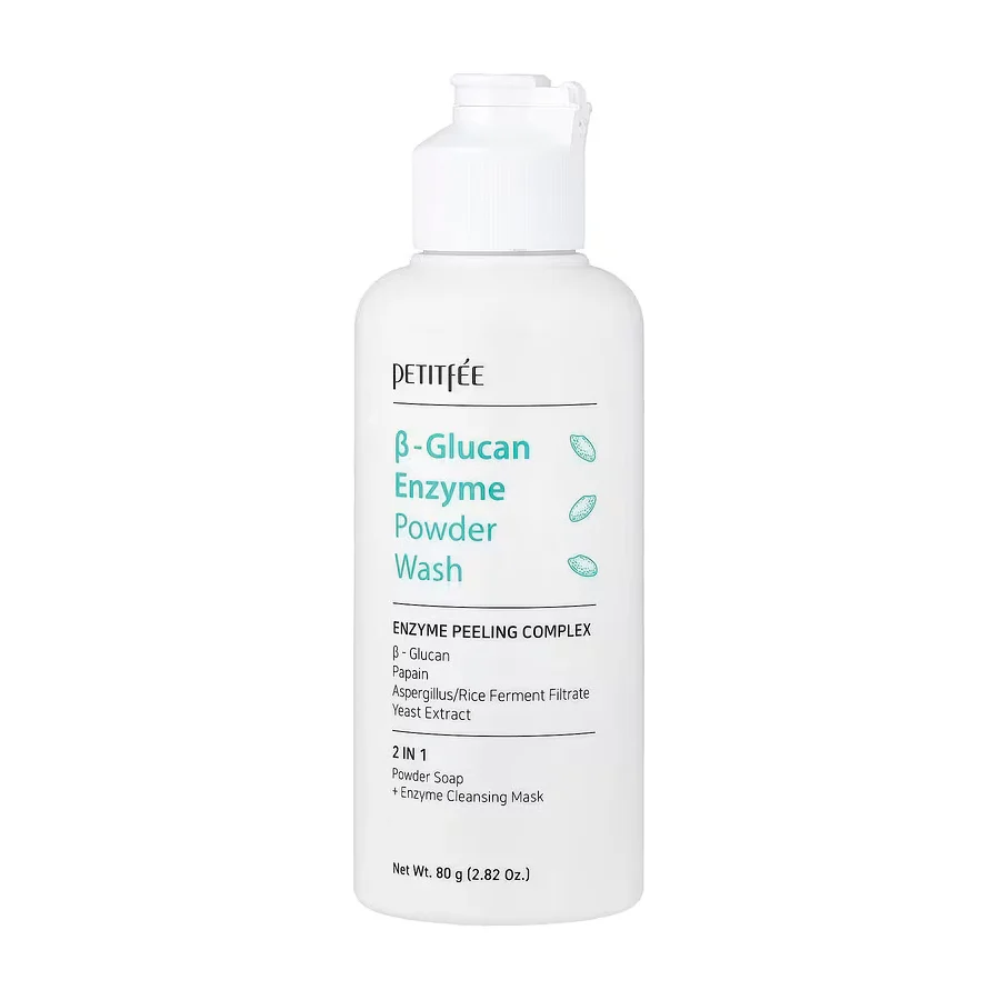 PETITFEE B-GLUCAN ENYMZE POWDER Enzymatyczny puder do mycia twarzy 80 g