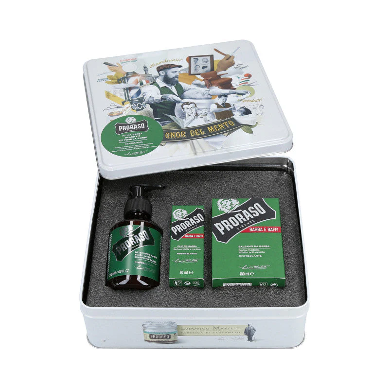 PRORASO GREEN Zestaw kosmetyków do pielęgnacji brody - Image 2
