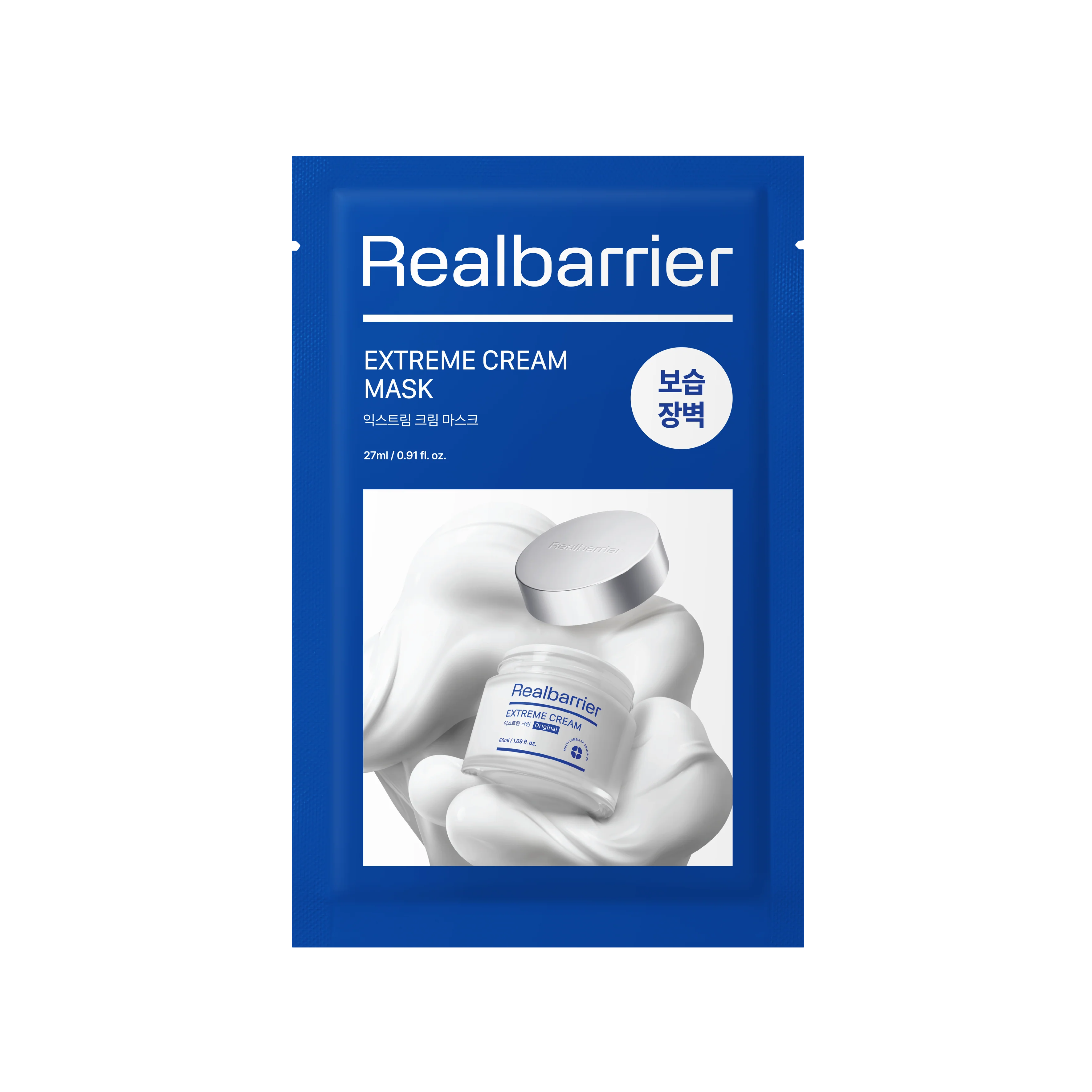 REAL BARRIER EXTREME CREAM MASK Intensywnie nawilżająca maska w płachcie 27 ml