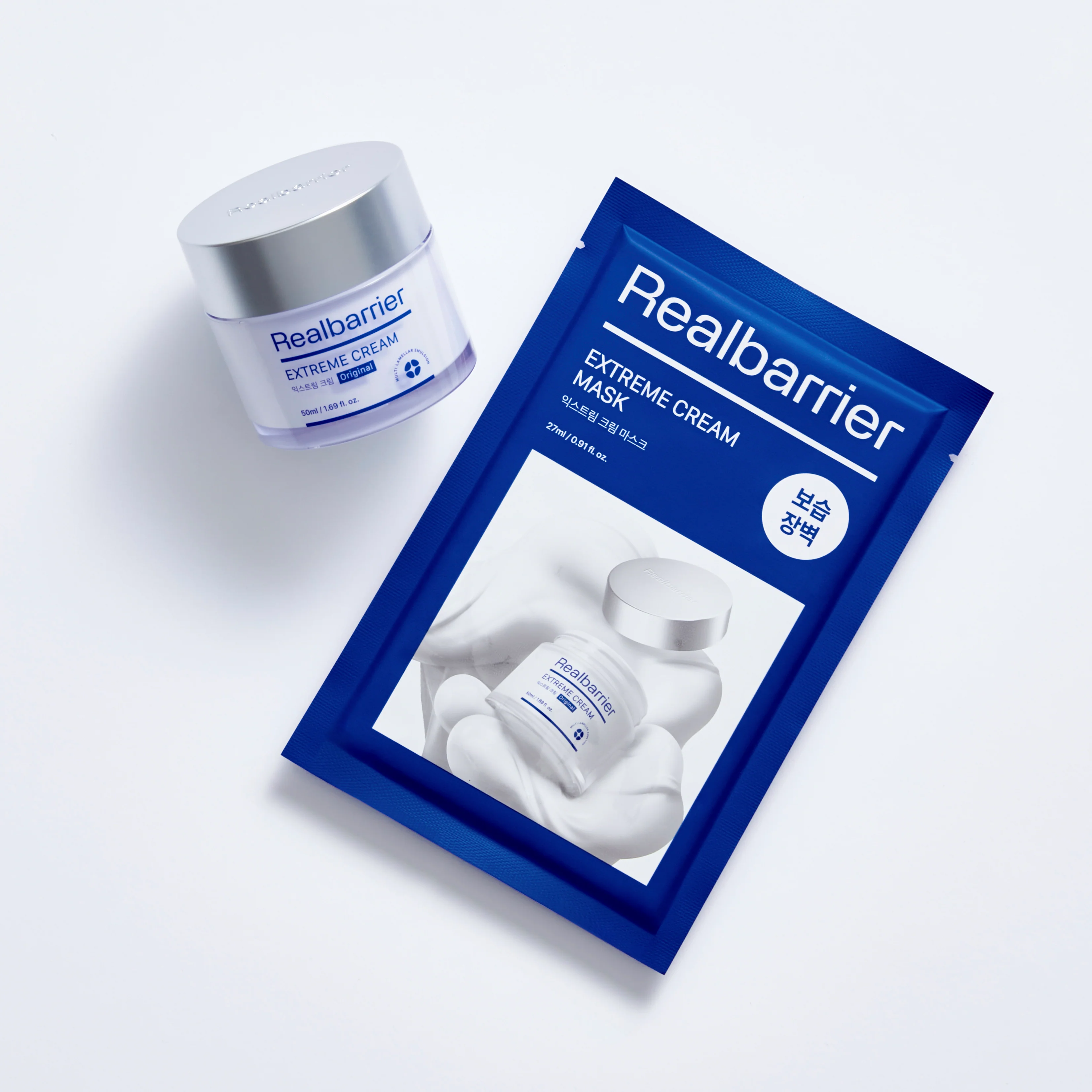 REAL BARRIER EXTREME CREAM MASK Intensywnie nawilżająca maska w płachcie 27 ml - Image 2